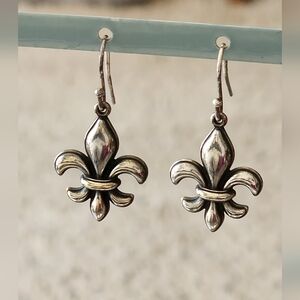 James Avery Fleur De Lis Earrings